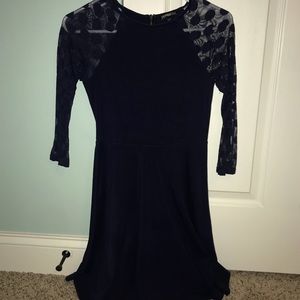 Express Navy Blue Dress